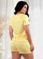 Pijama Short Doll Coração - Imagem 13